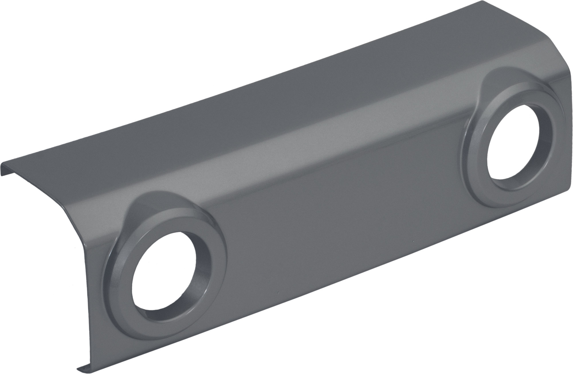 Mopar 1ML27TZZAA Front Bumper Applique in Primer for 0718 Jeep